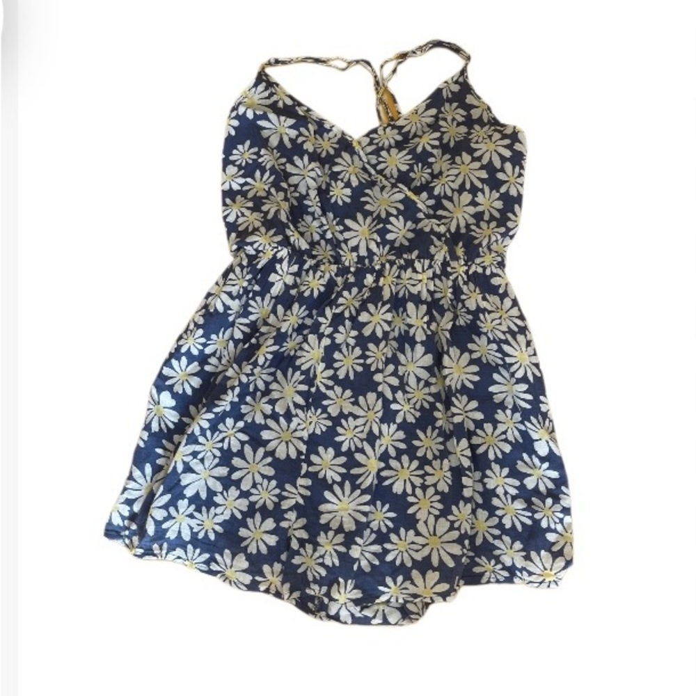 Floral Print Dress with Straps